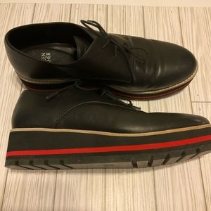 Eileen Fisher Oxford platform shoes